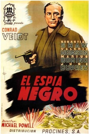 Poster El espía negro 1939