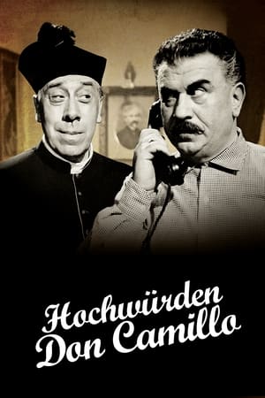 Poster Hochwürden Don Camillo 1961