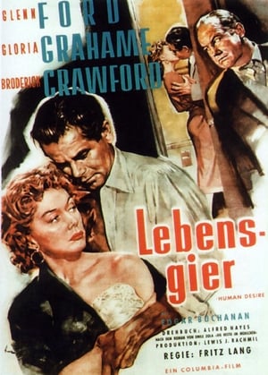 Poster Lebensgier 1954