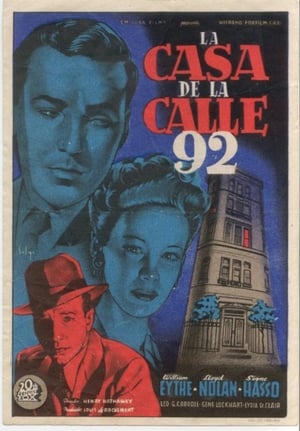 Poster La casa de la calle 92 1945