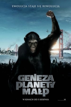 Poster Geneza Planety Małp 2011
