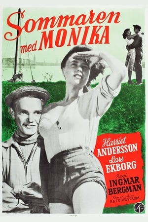 Poster Egy nyár Mónikával 1953