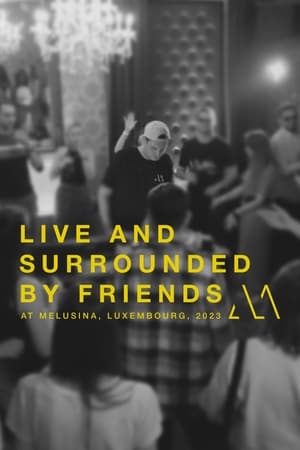 Poster Mathieu Moës Live and Surrounded by Friends at Melusina, Luxembourg 2023