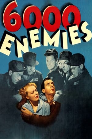 Poster 6,000 Enemies 1939