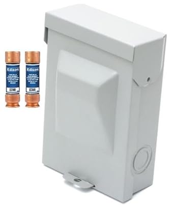 30 Amp Fused Pullout Water Heater Disconnect With 2 30 Amp Fuses