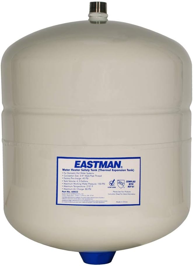 Eastman 60023 Det 12 Thermal Expansion Tank 4 5 Gal 3 4 In Mpt