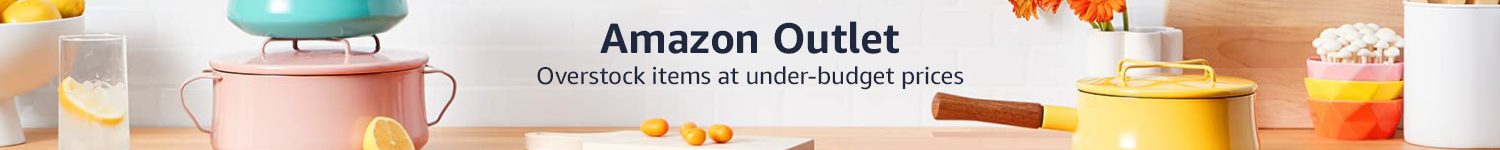 Amazon Outlet: Discounts on thousands of overstock items