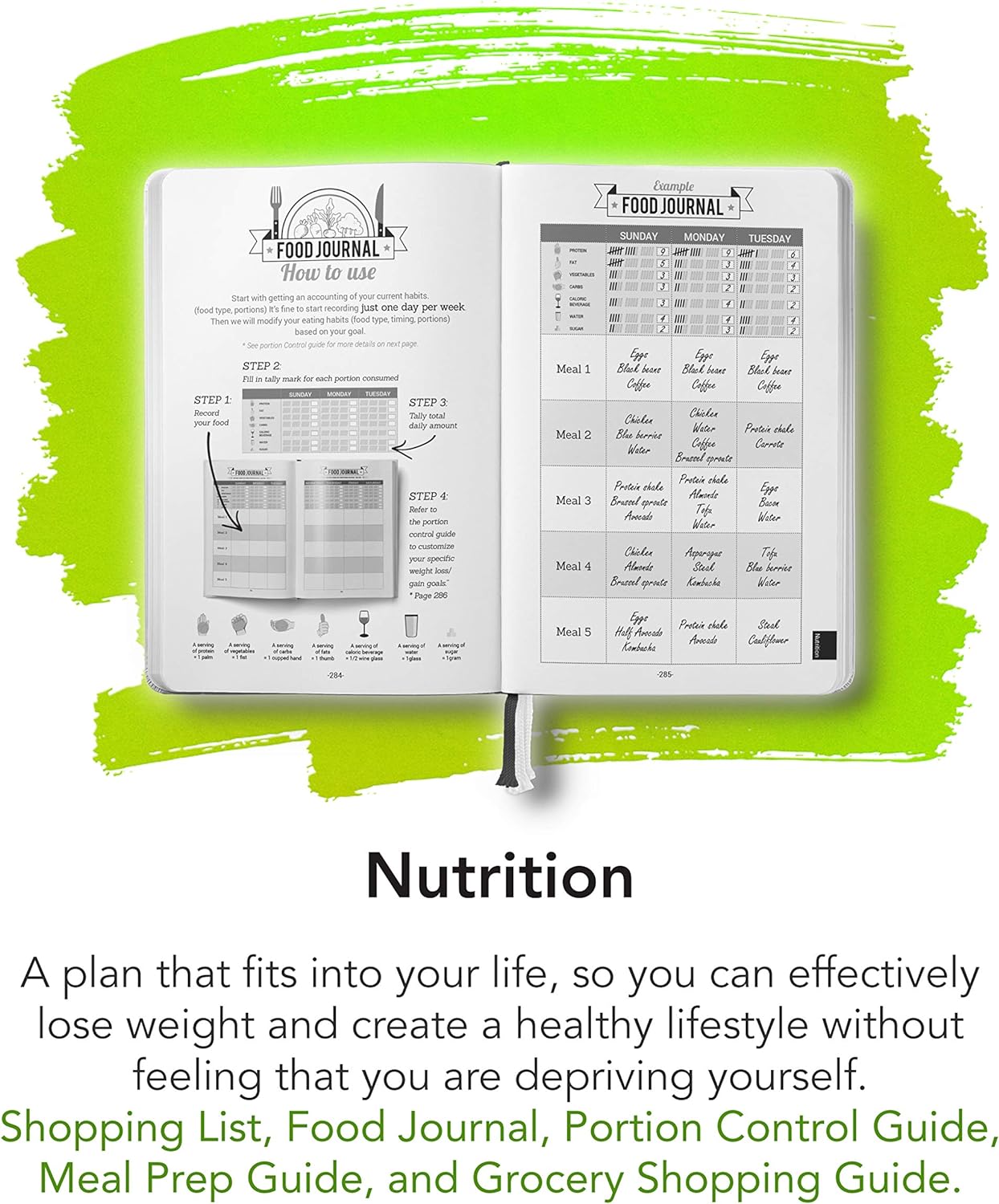  My Fit Life Habit Planner For Health Nutrition And, create a grocery list