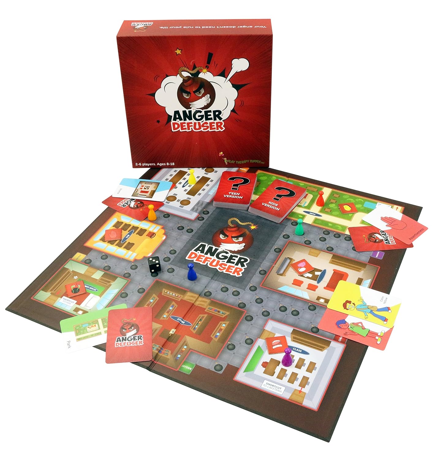 Anger Defuser: The Fun Anger Management Game for Kids and Teens
