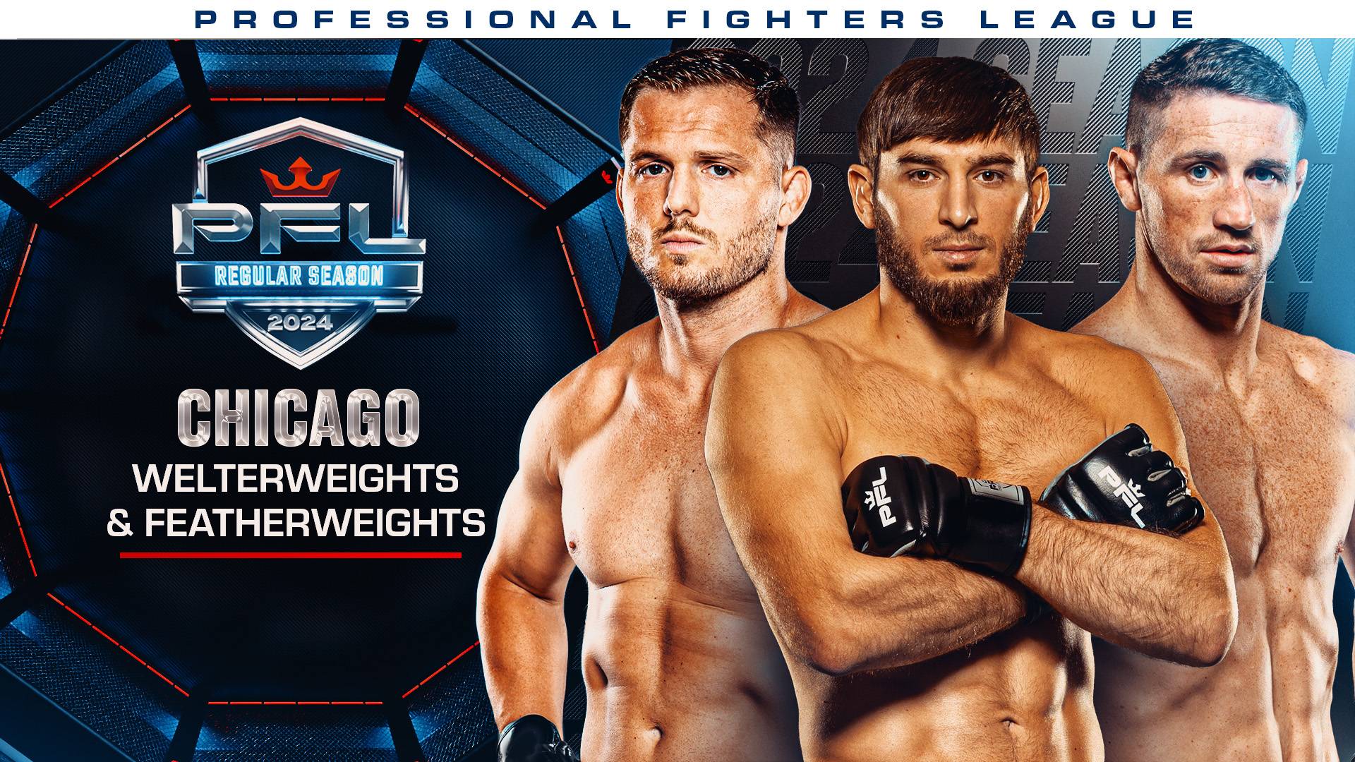 What time is the Andrey Koreshkov vs. Magomed Umalatov fight tonight? Cagewalks, running order, streaming, how to watch PFL Chicago on DAZN