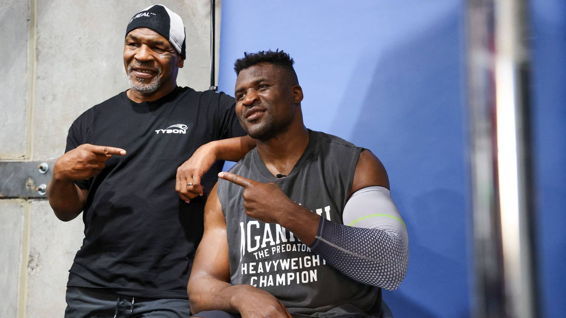 Francis Ngannou coach provides major update on whether Mike Tyson will be in their corner for Anthony Joshua fight