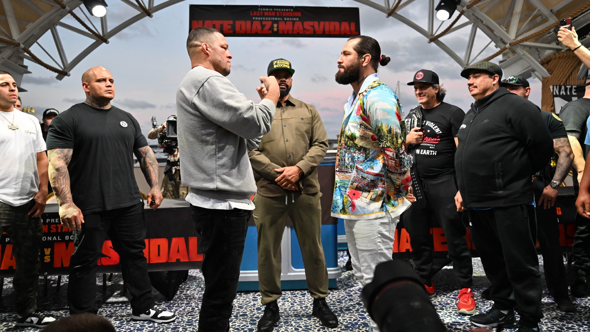 Nate Diaz explains why Jorge Masvidal will be a 'way tougher' boxing opponent than Jake Paul