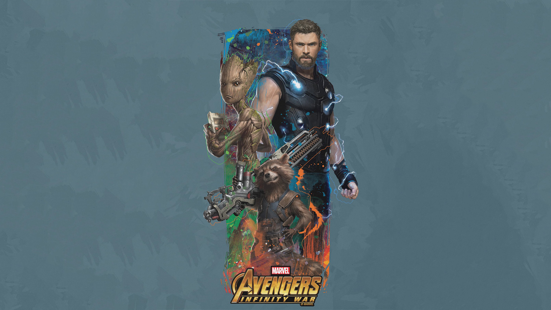 Groot Avengers Hd Wallpaper