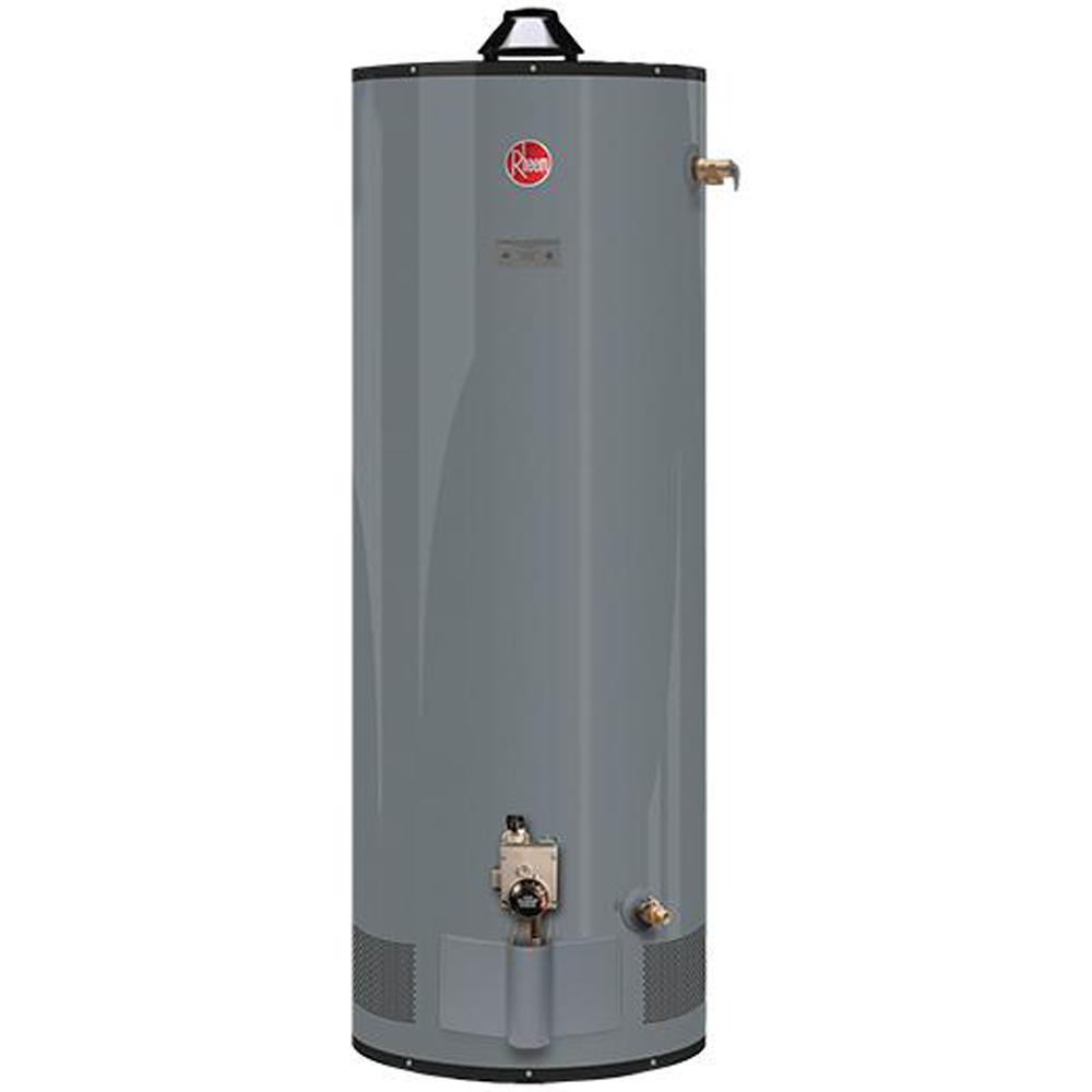 Rheem Commercial Medium Duty 100 Gal 80k Btu Natural Gas Tank Water Heater G100 80 The Home Depot