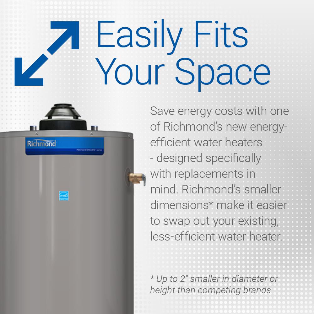 Richmond 15 Gal 6 Year Electric Point Of Use Electric Water