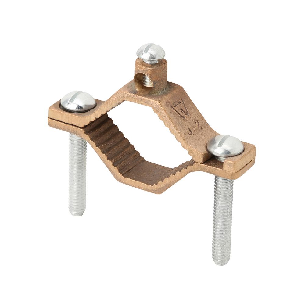 Bronze Ground Clamp 1 1 4 2 In J2bb B1 5 The Home Depot