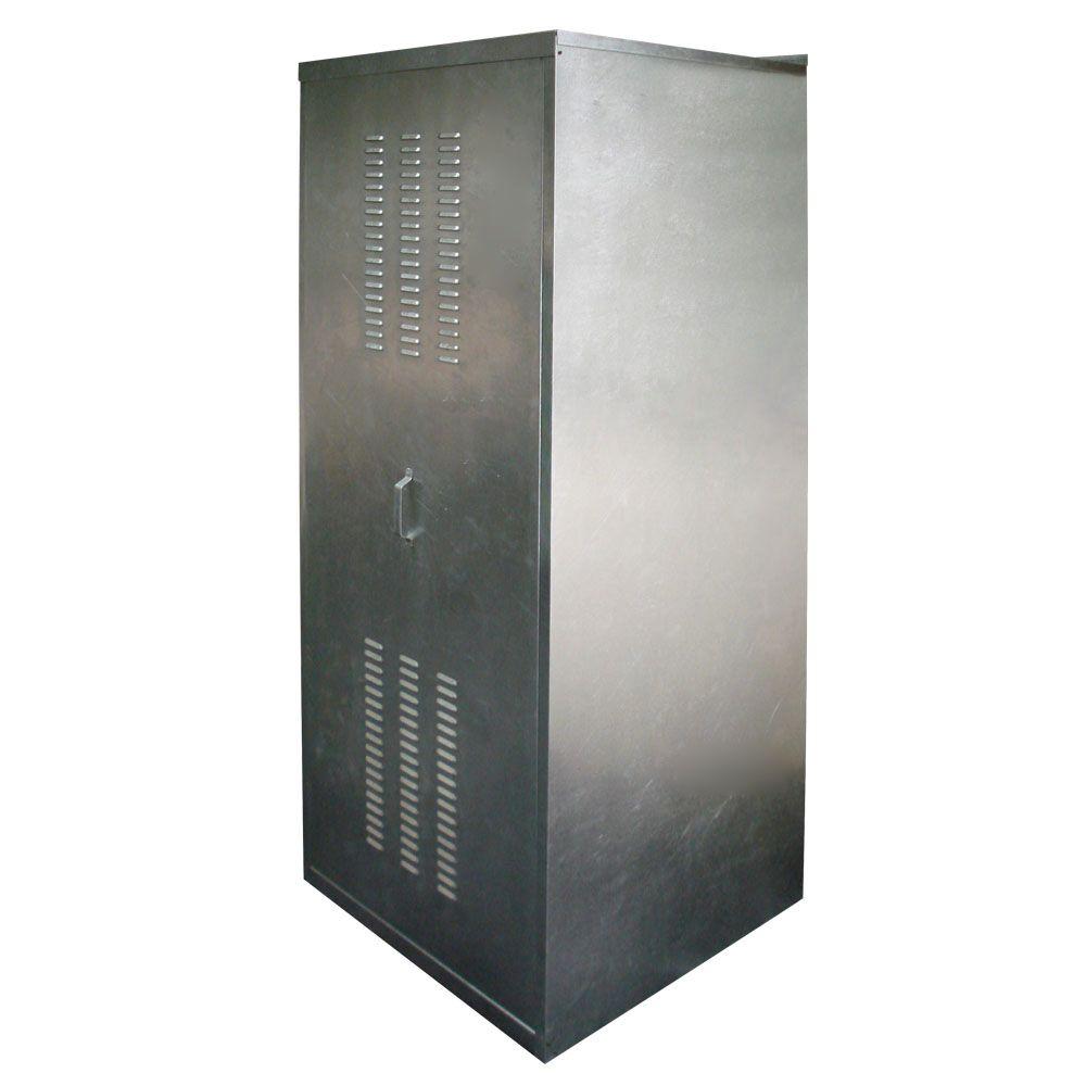 Holdrite 24 In Galvanized Steel Water Heater Enclosure Qs E24