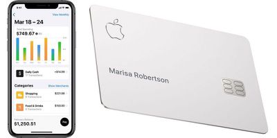 apple card titanium and app