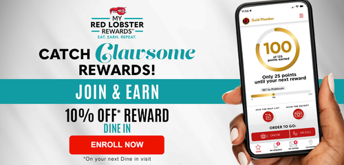 Join My Red Lobster Rewards.