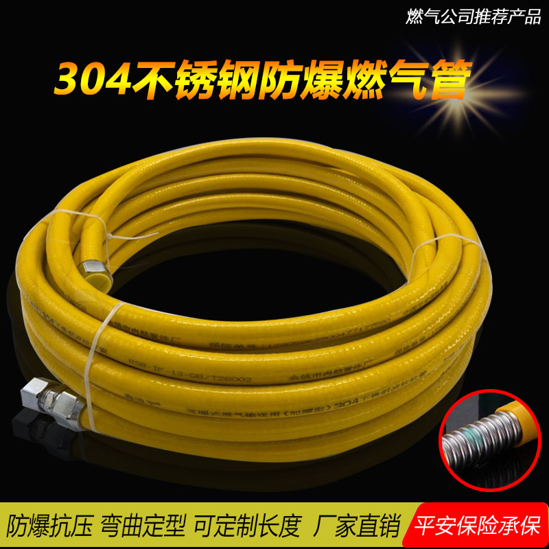 Detachable 304 Stainless Steel Ameda Gas Pipe Gas Pipe Water
