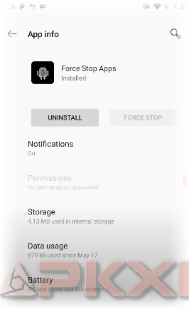 Force Stop Apps ( No root ) 10