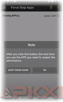 Force Stop Apps ( No root ) 9