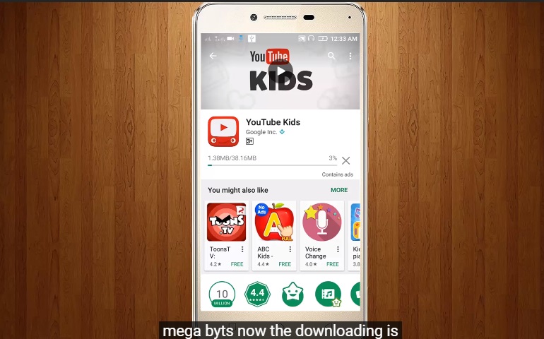 Download YouTube kids app 3