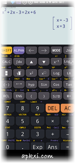 Scientific calculator plus advanced 991 calc 2