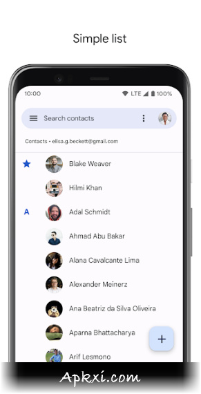 Google Contacts 2