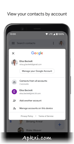 Google Contacts 4