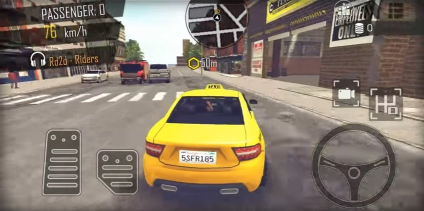 Crazy Open World Driver Taxi Simulator‏ 1