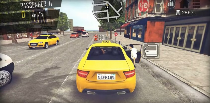 Crazy Open World Driver Taxi Simulator‏ 4