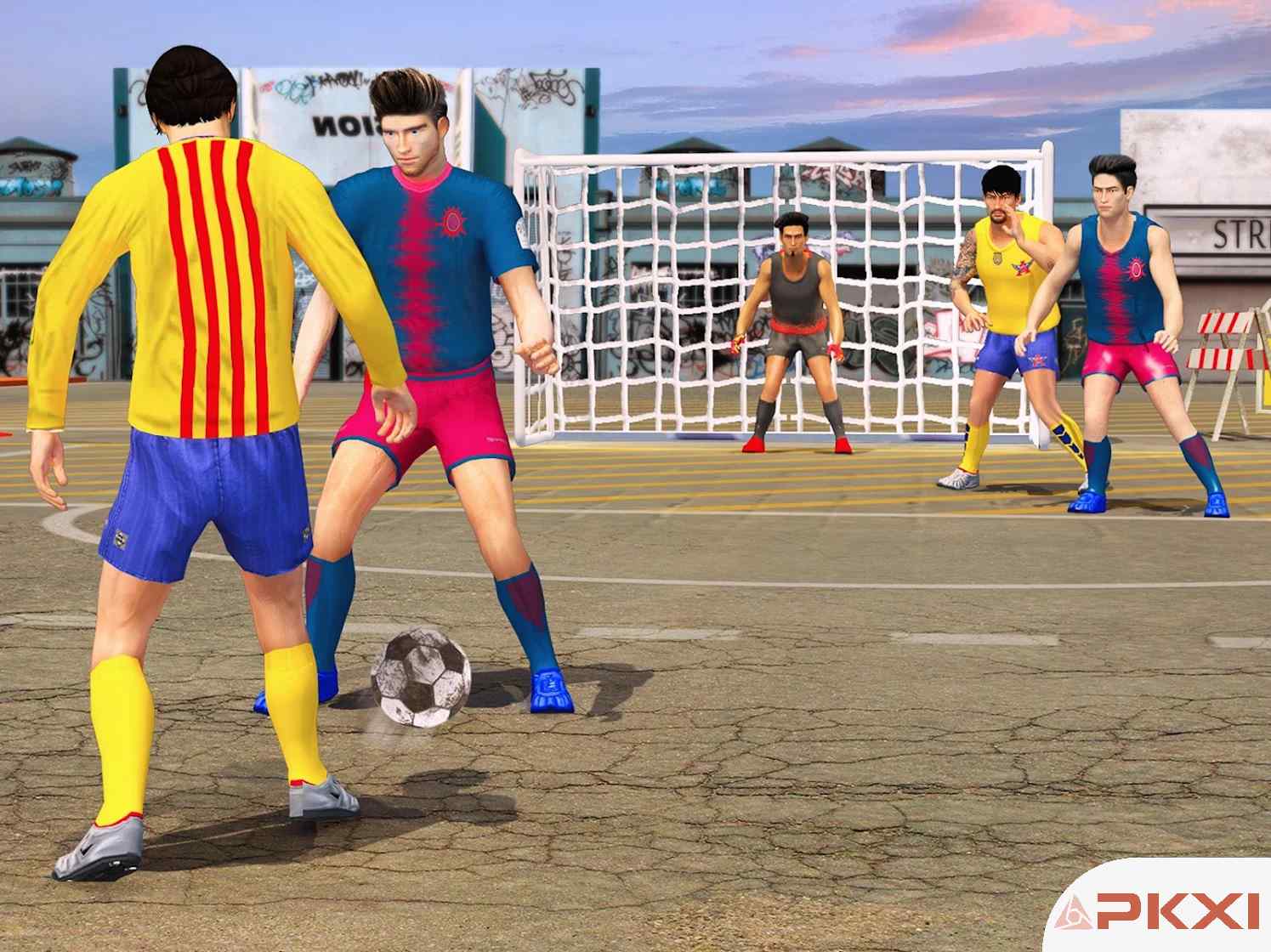 ألعاب كرة القدم في الشارع (10)