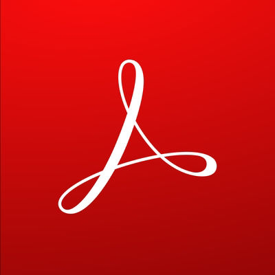 Adobe Acrobat Reader DC logo