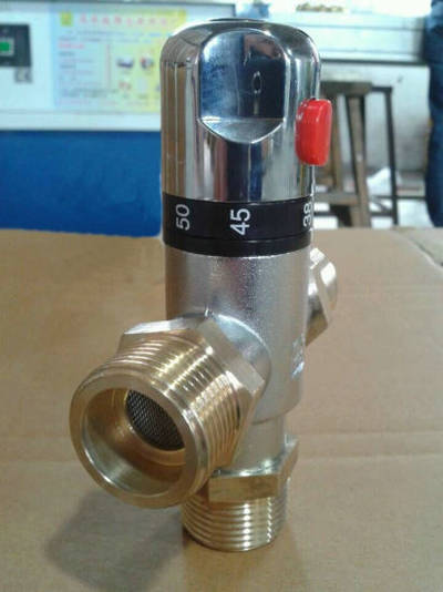 Water Temperature Control Thermostatic Mixing Valve Water Heater