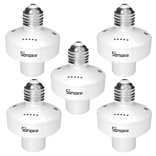 SONOFF SlampherR2 ITEAD Wi-Fi Smart Light Bulb Holder 433MHz RF Wireless Lamp Holder Smart APP
