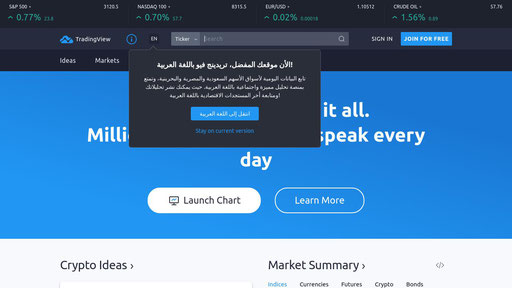 tradingview.com screenshot