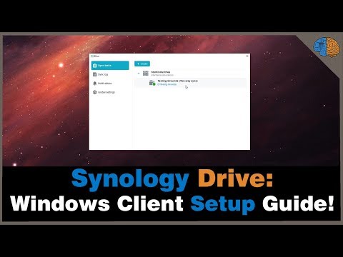 Synology Drive - Windows Client Setup Guide