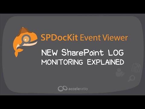 SPDocKit Event Viewer - SharePoint Log Monitoring
