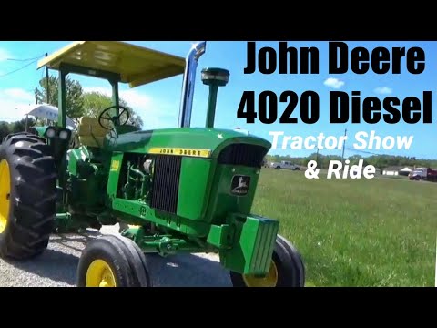 John Deere 4020 Diesel: Parade and Show Day: Logan,...