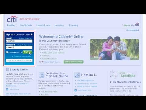Citi QuickTake Demo: Getting Started with Citibank...