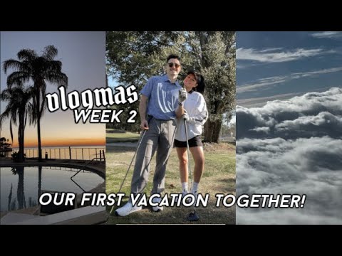 VLOGMAS: taking our first vacation together! lot's of...