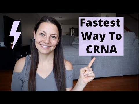 The Fastest Way to Become a CRNA!
