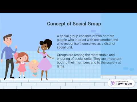 SOCIAL PSYCHOLOGY - Groups definition, Characteristics...