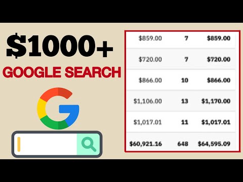 Make $1000 Searching On Google For FREE (Available...