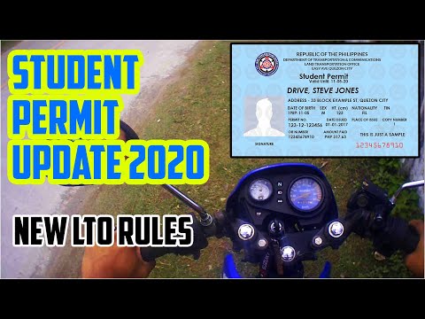 How to get STUDENT PERMIT Philippines 2020 Update |...