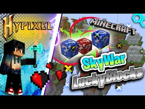 Hypixel SkyWar Lucky Block Gameplay In Hindi From...
