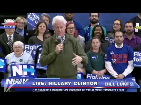 FNN: Bill Clinton and Chelsea Clinton Campaign for...