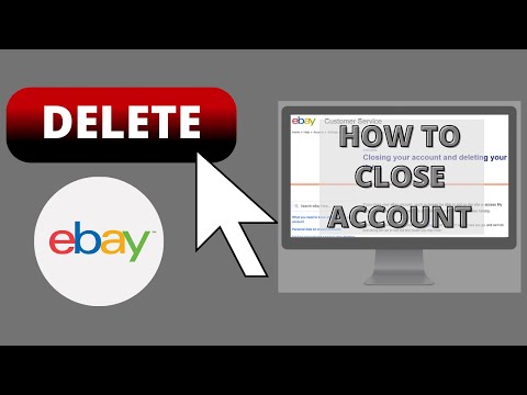 HOW TO DELETE eBAY ACCOUNT | HOW TO QUIT eBAY | Step...