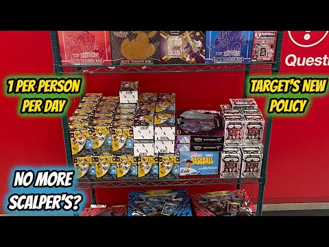 Trading Card Scalpers NO MORE? Card Hunting Target's...